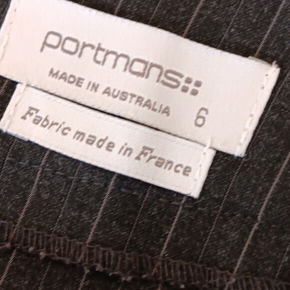 Portmans Pin Striped Skirt - Picture 7 of 10